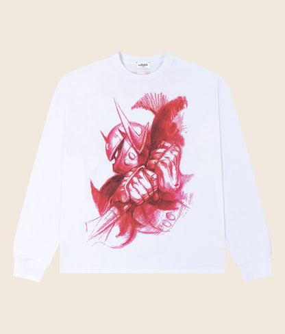 Tekkaman with Tek Lancer Long-Sleeve Tee